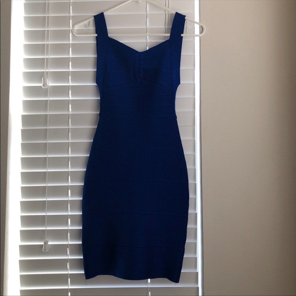 Blue dress